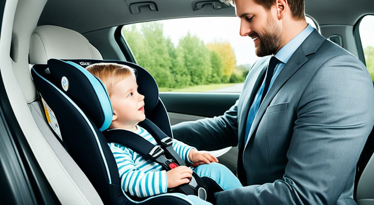 Instalação Isofix de bebê conforto